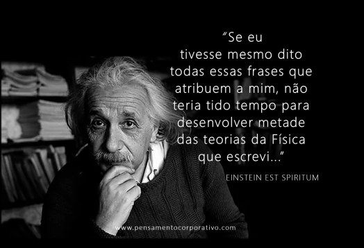 einstein est spiritum